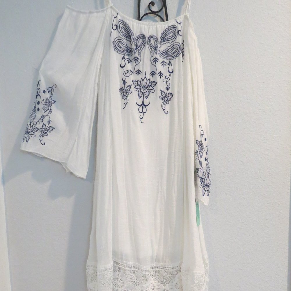 Cold Shoulder Summer Dress